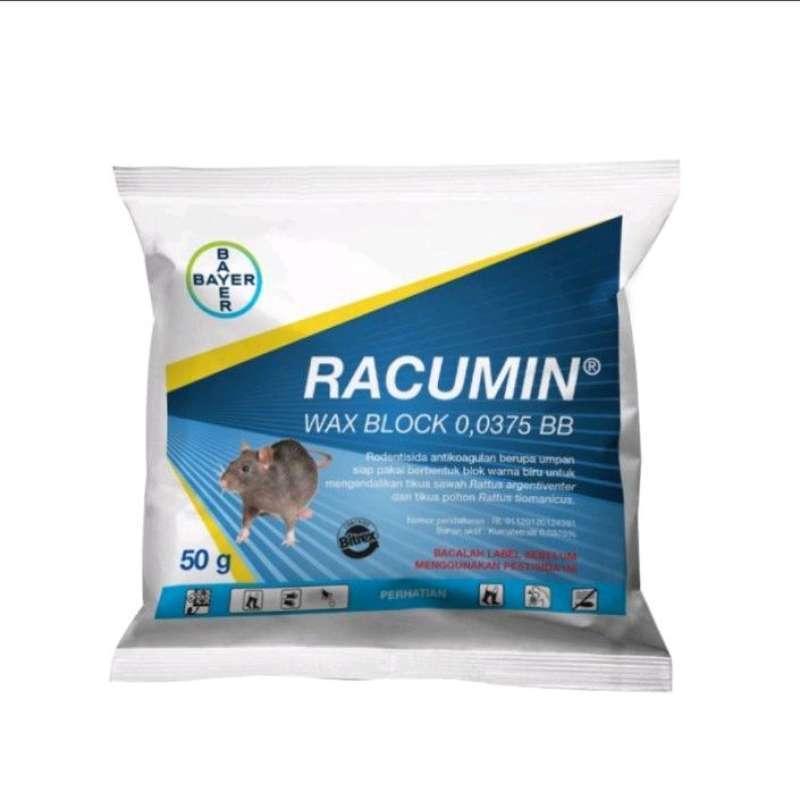 Promo Racun Tikus Racumin Waxblock Bayer/Racun tikus ampuh Racumin ...