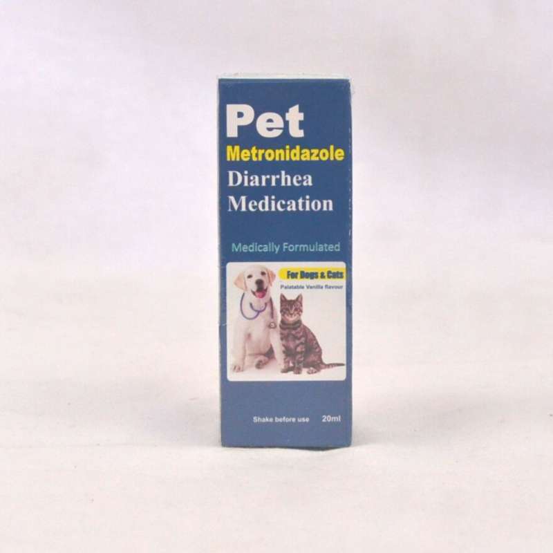 Jual PET METRONIDAZOLE Obat Diare Anjing dan Kucing Diarrhea Medication