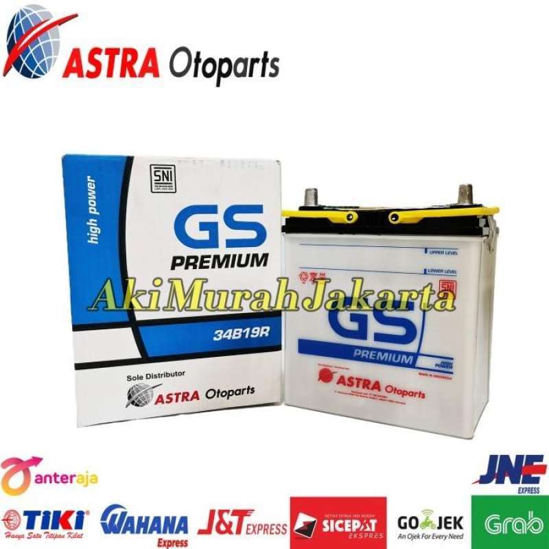 Jual Aki Mobil Daihatsu Feroza GS Astra Premium 34B19R / NS40 12V