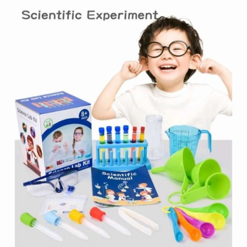 Promo mainan edukasi anak science lab kit games / simulasi laboratorium