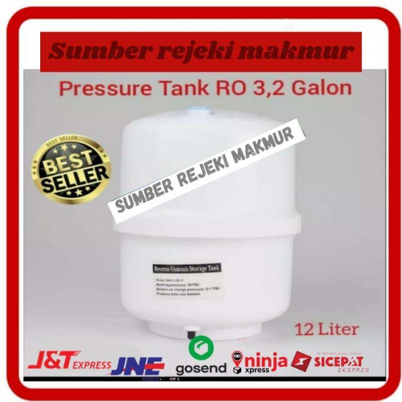 Promo Pressure Tank 3,2G untuk Reverse Osmosis RO Tabung Penampung Air