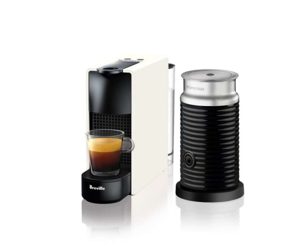 Promo Nespresso Essenza Mini Bundle with Aeroccino Milk frother Diskon