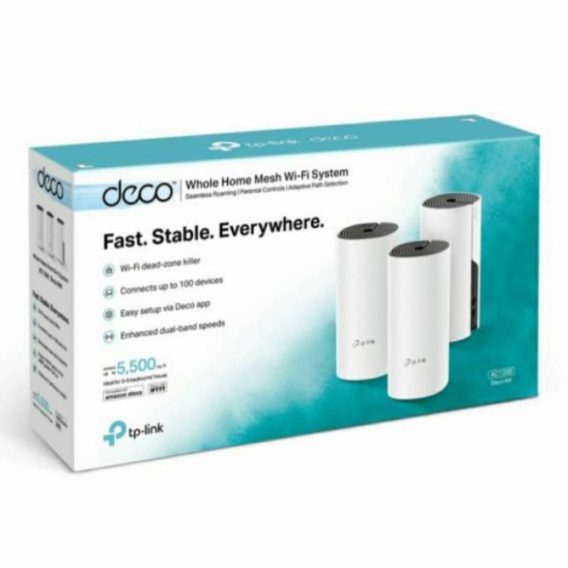 Promo Deco M4 Ac1200 Whole Home Mesh Wi-fi System Router 3 Pack Diskon ...