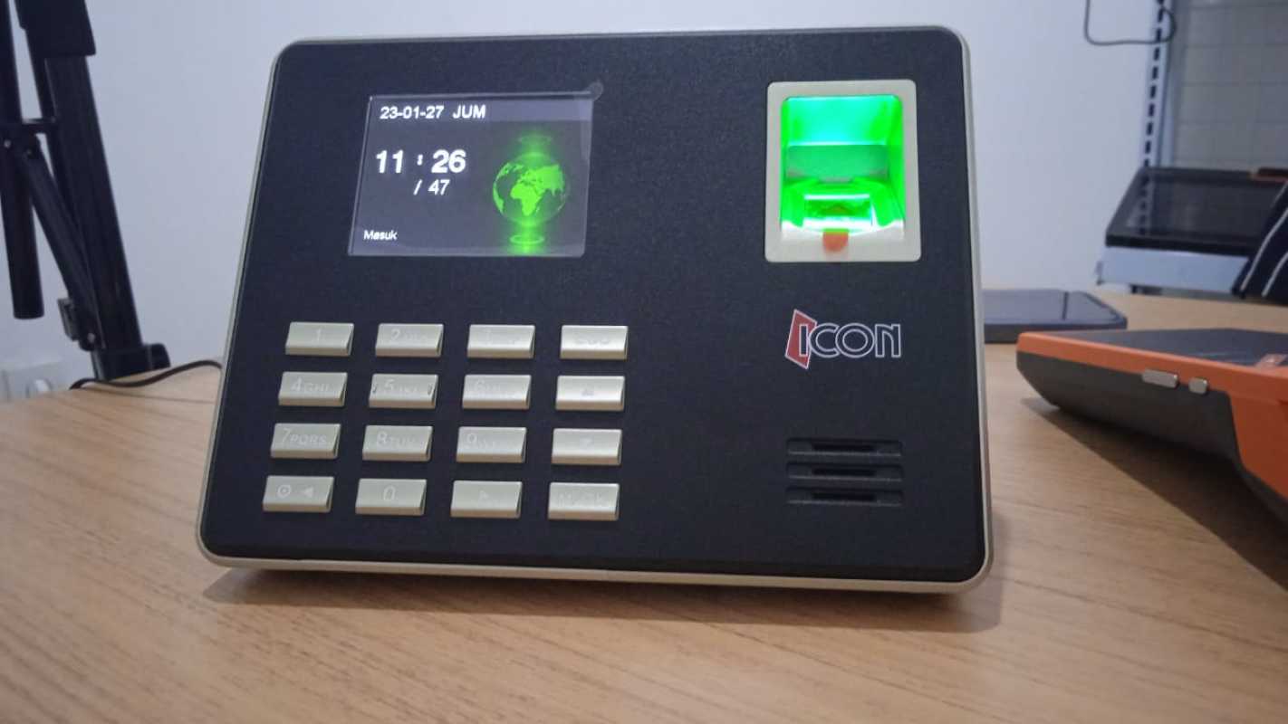 Promo Mesin Absen Sidik Jari Icon 16 | Fingerprint | Mesin Absensi ...