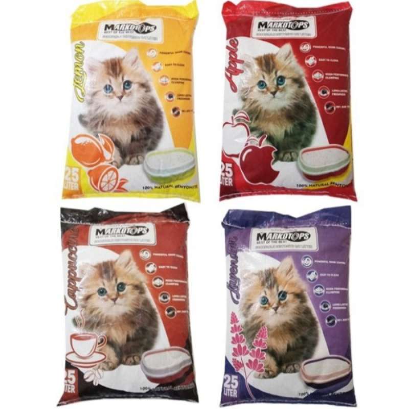 Promo Pasir Kucing Markotop 25liter pasir Gumpal Cat Liter Diskon 33 promo-pasir-kucing-markotop-25liter-pasir-gumpal-cat-liter-diskon-33