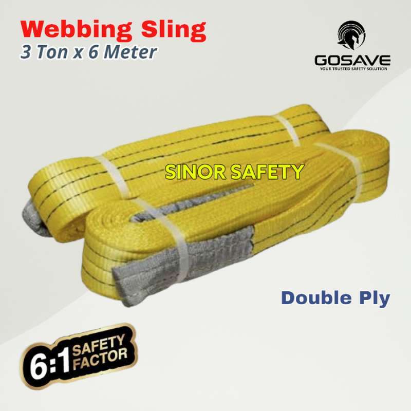 Jual bing Sling 3 Ton X 6 Meter Pengikat Pengangkat Safety Di Seller Ksm Store Meruya