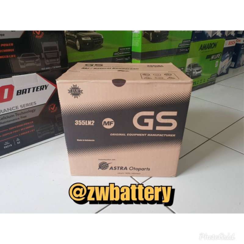 Promo Aki Gs Astra Mf Oem 355ln2 / Ln2 | 12v - 60ah Diskon 23% Di