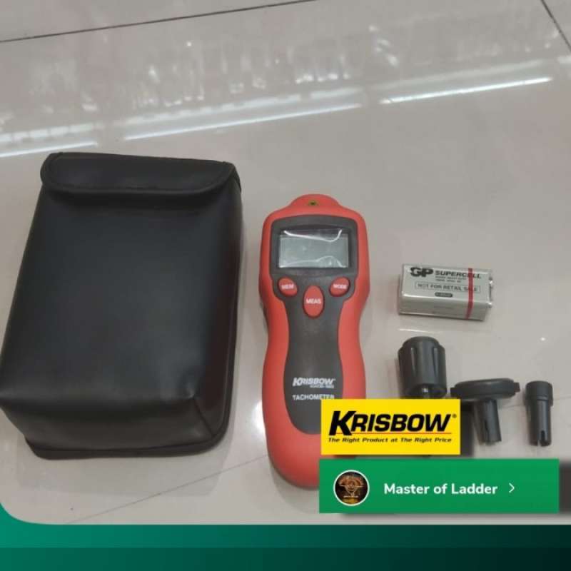 Promo Krisbow Digital Contact/Non Contact Tachometer Krisbow Kw0600563