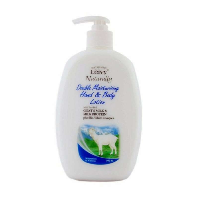 Promo Leivy Double Moisturising Hand & Body Lotion Goat'S Milk 500 Ml Diskon 23 di Seller Super