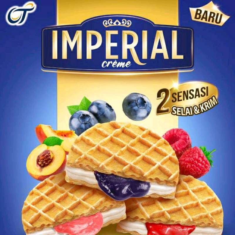Jual Biskuit Sandwich Imperial Creme Snack Biscuit Enak Dan Murah Di