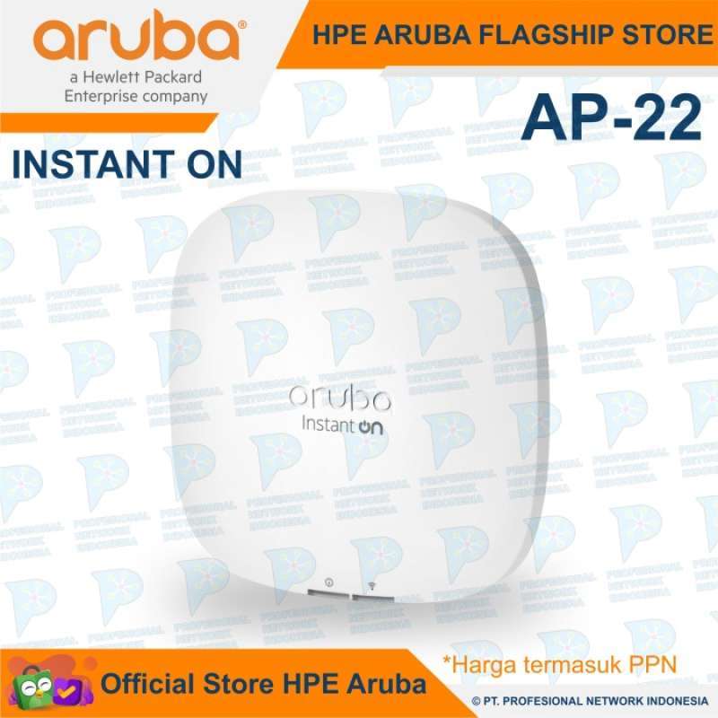 Promo Aruba Instant On AP22 R6M50A Access Point with 12V/18W Power ...