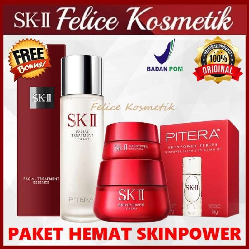 Promo SK-II SKII SK II FACIAL TREATMENT ESSENCE 230 RNA POWER CREAM RNA ...