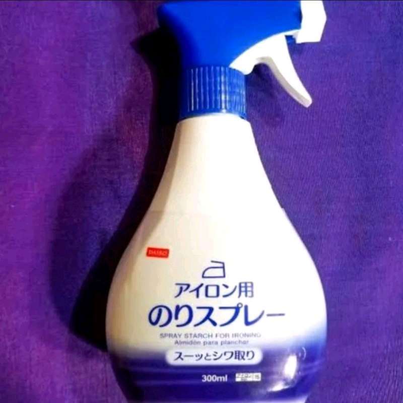 Jual Daiso Spray Starch for Ironing Cairan Semprotan Setrika Laundry