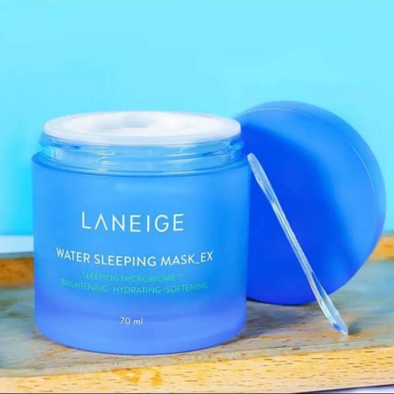 Promo LANEIGE water sleeping mask ex brightening hydrating softening 70