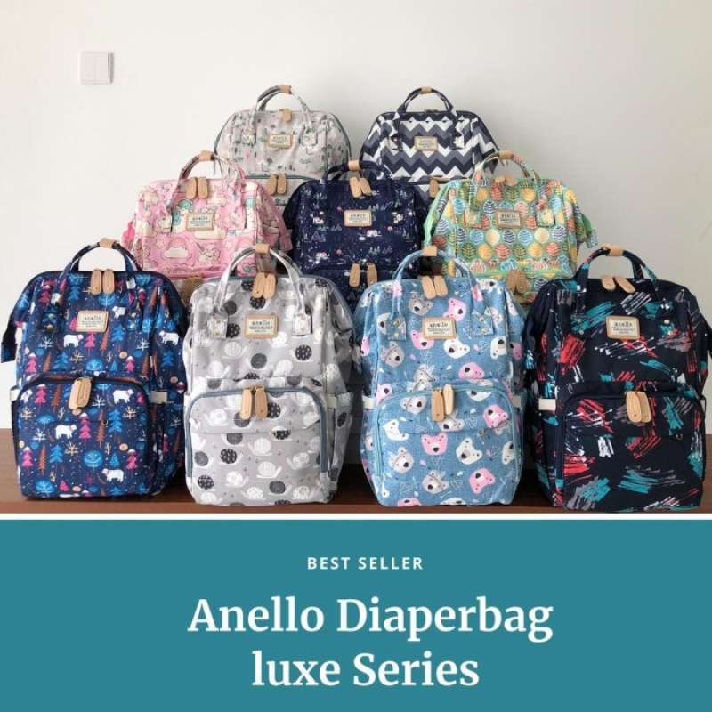 Promo DIAPER BAG MOTIF GEN 3 ANELLO LUXE/DIAPER BAG GEN 3 MULTIGUNGSI