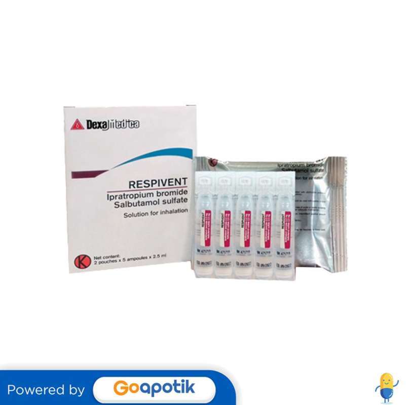 Jual Respivent Cairan Inhalasi 2.5 Ml Box 10 Ampul Di Seller Apotek ...