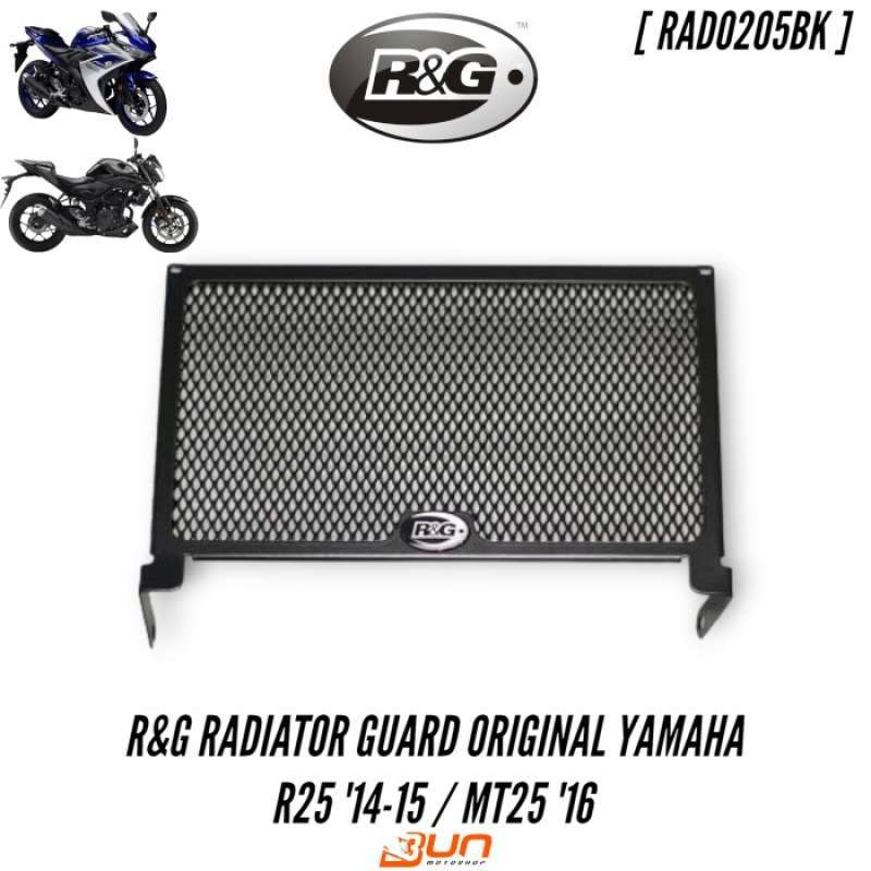 Promo Cover Radiator Guard R&G RNG Original Yamaha R25 MT25 Diskon 23% ...
