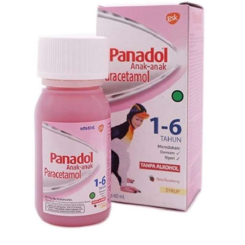 Jual PANADOL ANAK 1-6 TAHUN SIRUP 60 ML di Seller Apotek Sobat Medika ...