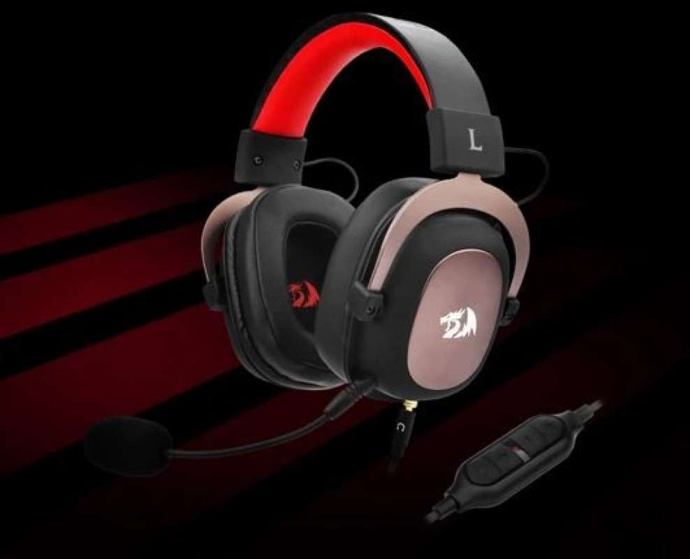 Redragon H510 Zeus Wired Gaming Headset 7.1 Surround Sound Multi Platforms Headphone Works PC Phone PS5/4/3 Xbox One/Series X NS main image 0