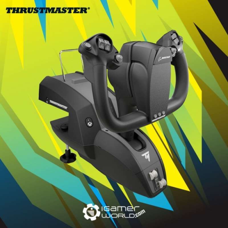Promo Thrustmaster TCA Yoke Boeing Edition Flight Simulator Joystick