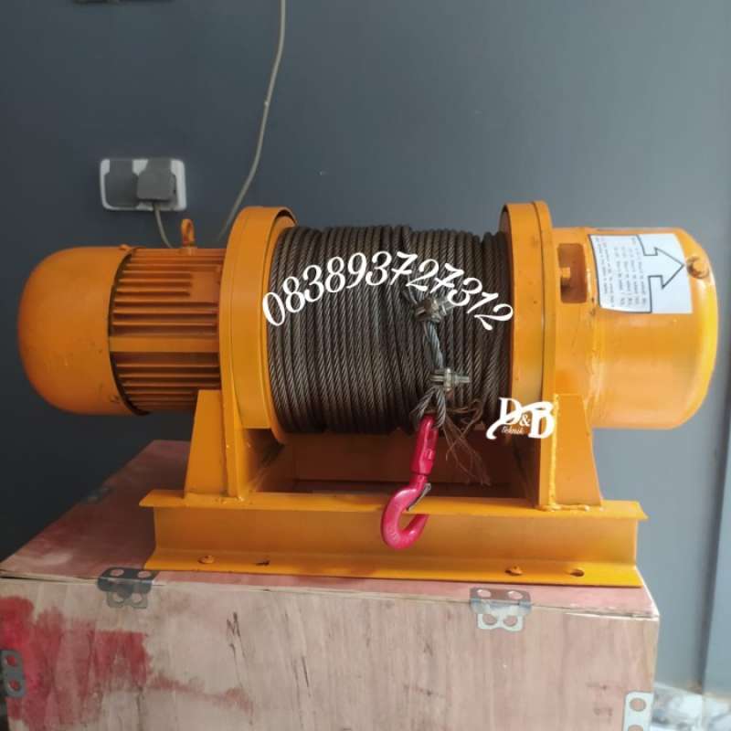 Promo Winch Hoist 2 Ton Sling 100 Meter Electric Chain Hoist WEKA 3