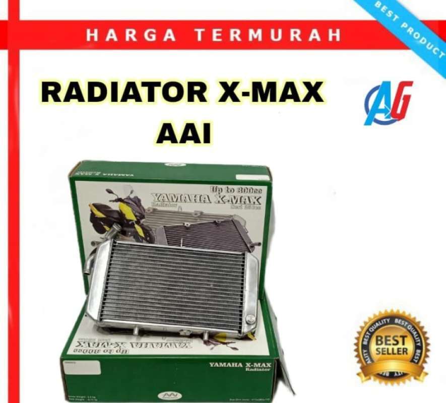 Promo Radiator Racing Aai Yamaha Xmax Cooling Expert Full Aluminium ...