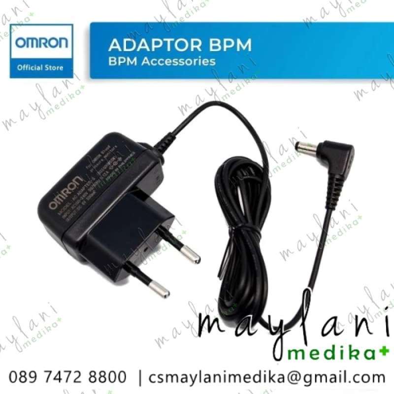 Promo Omron Ac Adapter S Untuk Tensimeter Digital / Adaptor Tensimeter ...