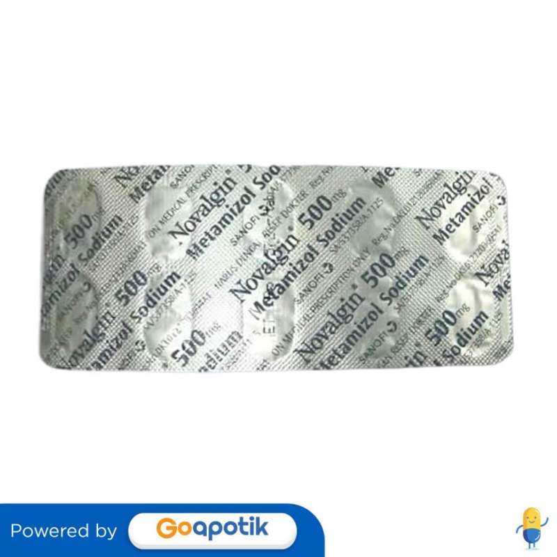 Jual Novalgin 500 Mg Strip 10 Kaplet Di Seller Apotek Dithan Farma ...