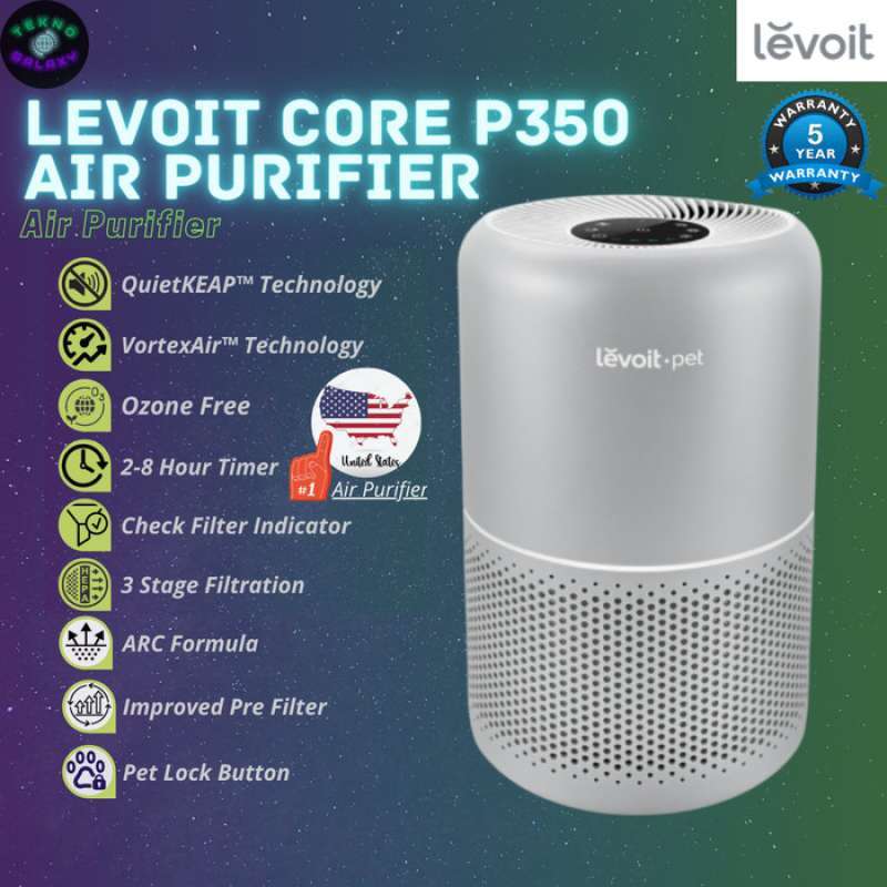 Promo LEVOIT Core P350 True HEPA Air Purifier Alat Penjernih Udara ...
