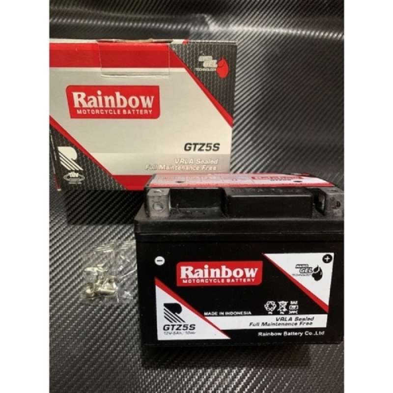 Jual Aki Kering Motor Rainbow Fnb Aki Motor Beat Revo Mio Soul Gt