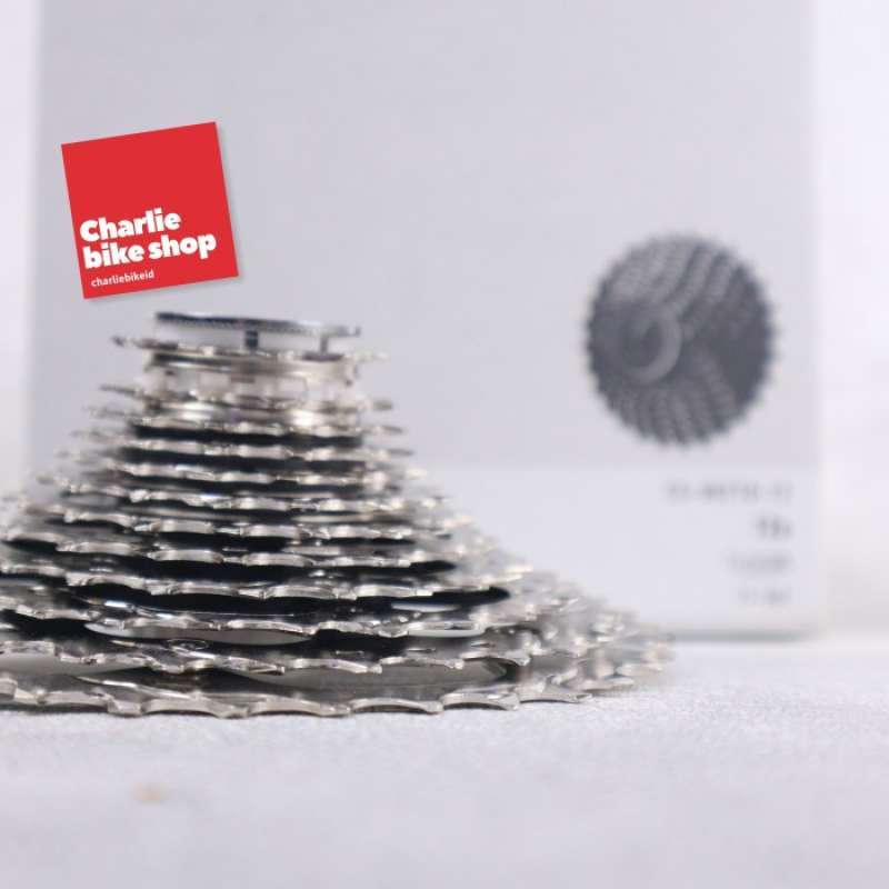 Cassette Shimano 105 CS-HG710-12 12 Vitesses - 11-36 Dents - Pour Vélo De Route - Argentée