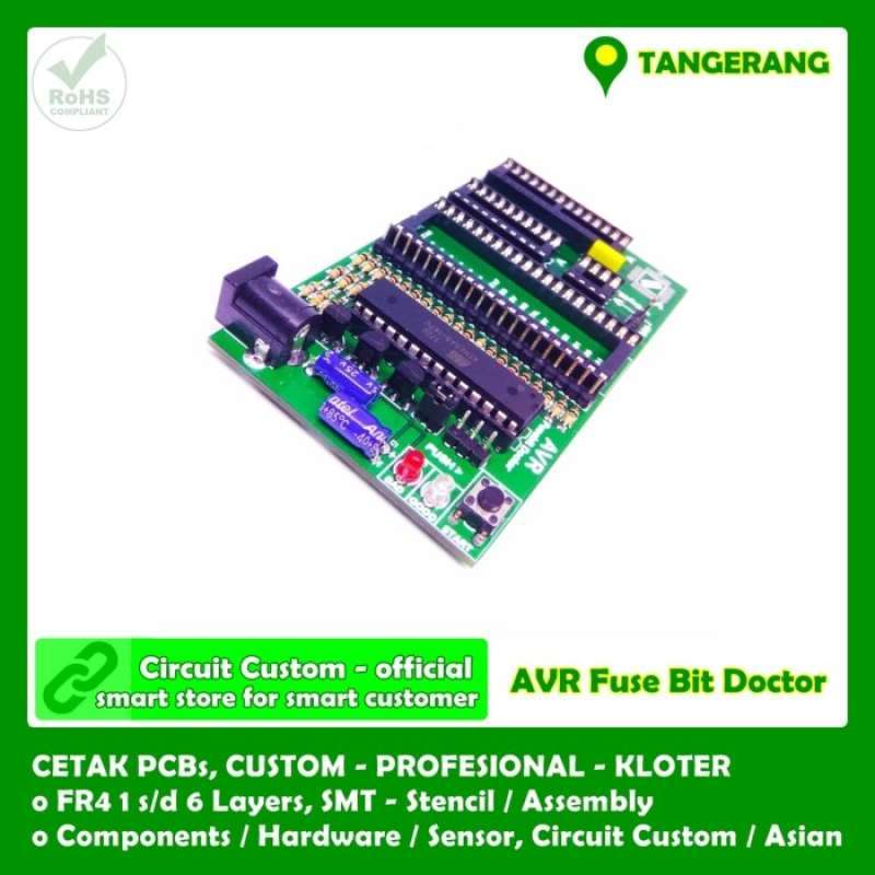 Jual AVR FUSE BIT DOCTOR / AVR FUSEBIT DOCTOR di Seller GR INDASTORE ...