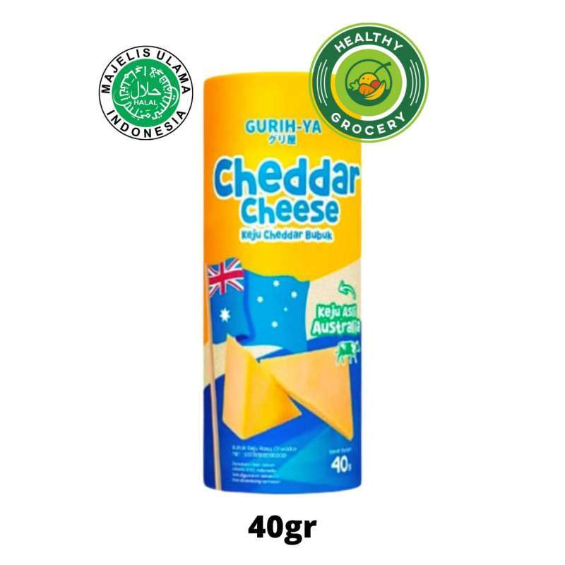 Promo Gurih-Ya Cheddar Cheese 40gr Botol Diskon 2% di Seller ...