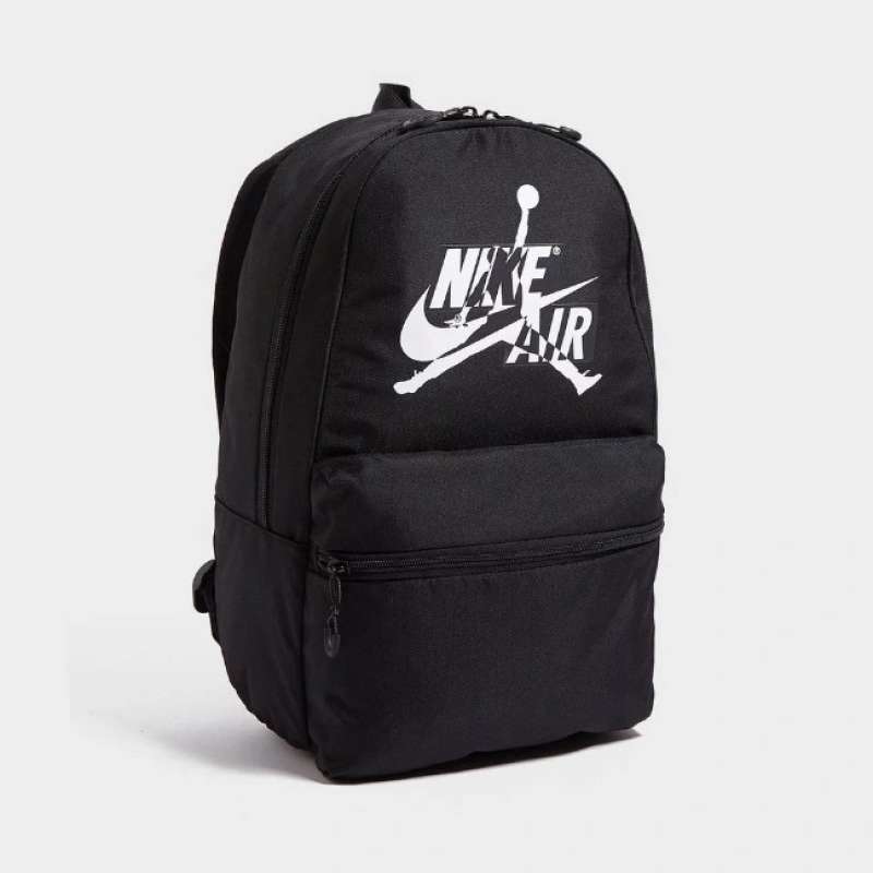 Promo Tas Nike Air Jordan HBR Air Backpack Black White Original Diskon