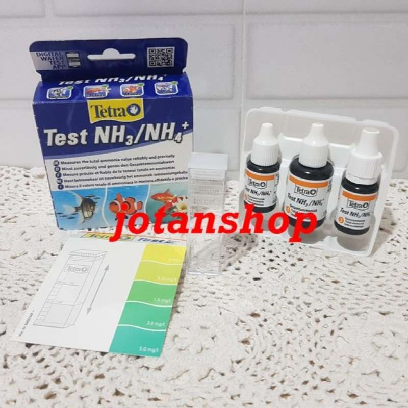 Jual TETRA water test NH3/NH4 (ammonia/ammonium) alat tes air amonia di