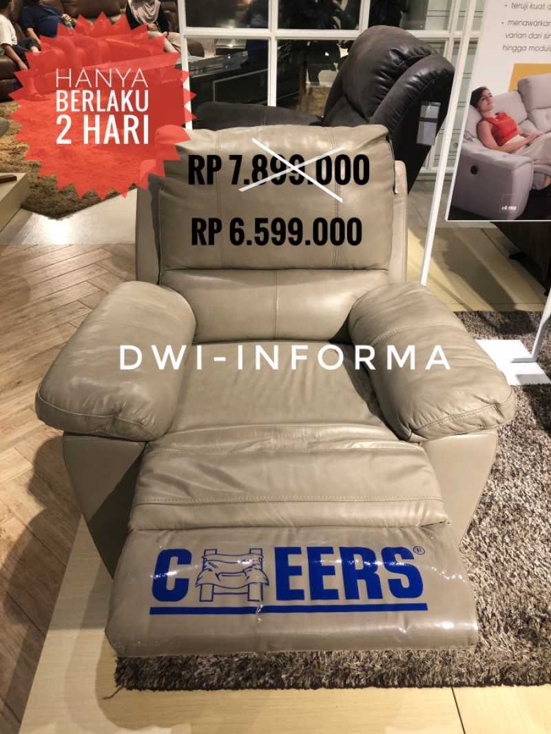 Promo Sofa rebah / sofa recliner Cheers Mc Belle by INFORMA Diskon 20