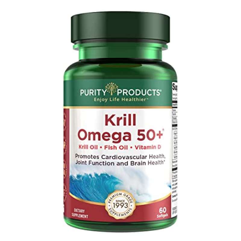 Jual Purity Products Krill Omega 50 (Krill + Fish Oil Blend 1000mg