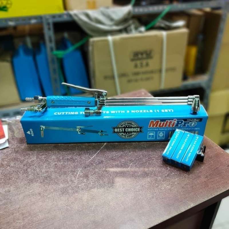 Promo CUTTING TORCH ST8 3 NOZZLE MULTIPRO Stang Blender Las Potong ...