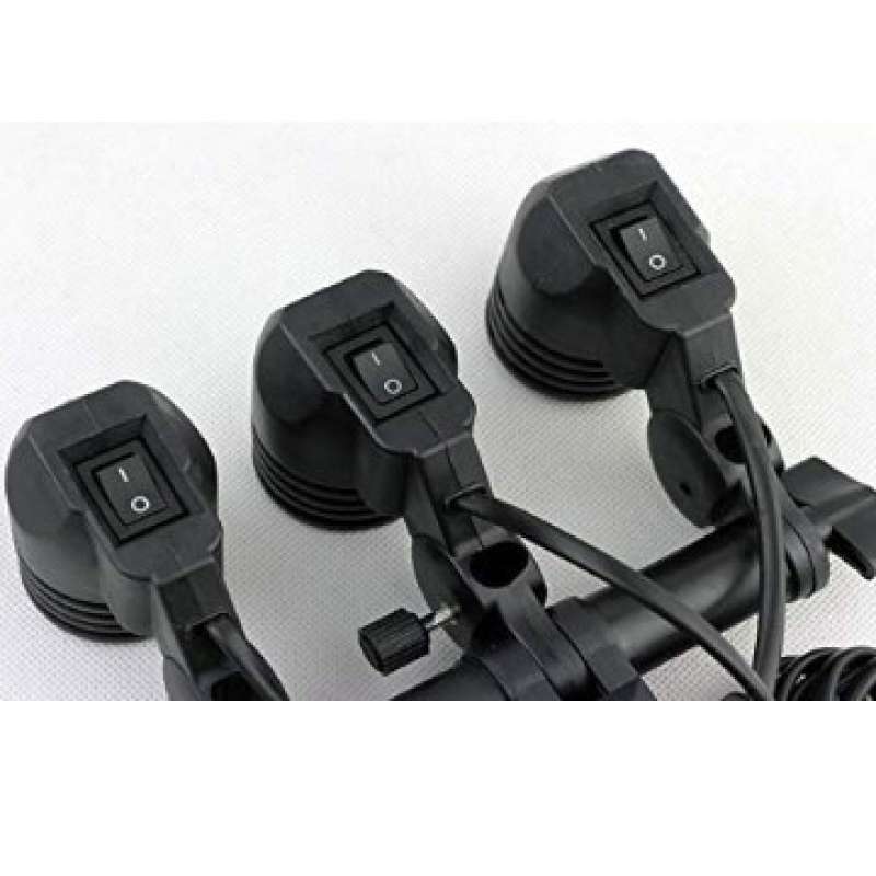 Promo Fitting Lampu Studio Adjustable Lamp Holder Triple Socket E27 Diskon 23 di Seller Vexana