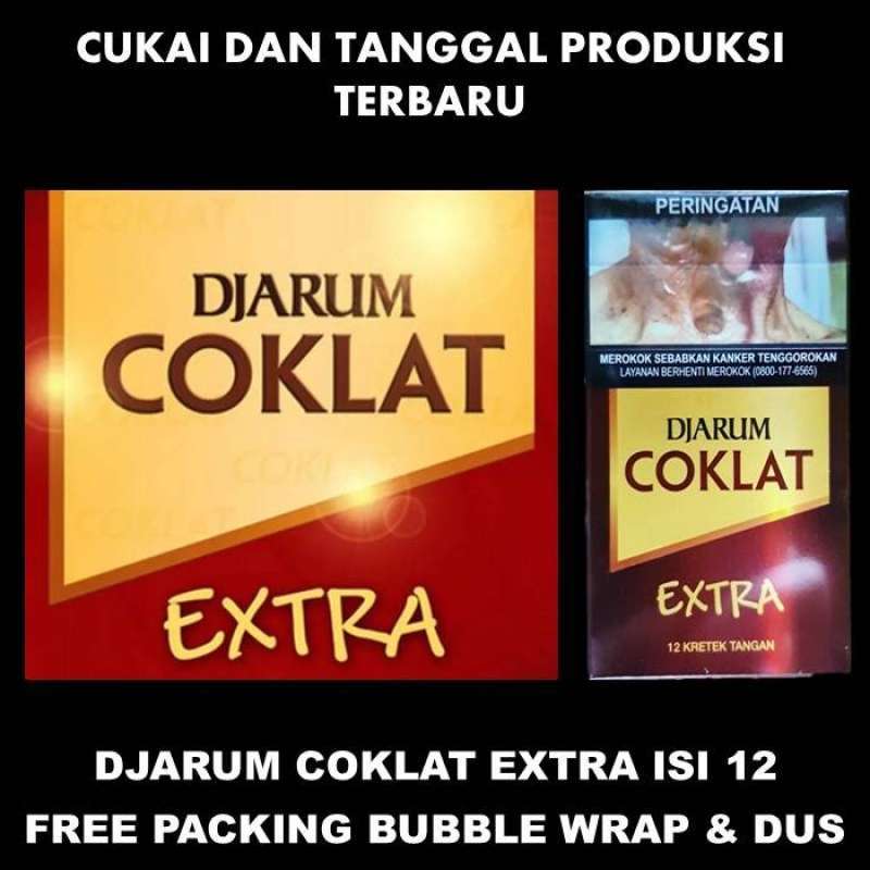 Jual Rokok Djarum Coklat Extra Isi 12 Bungkus/slop Di Seller Apotek ...