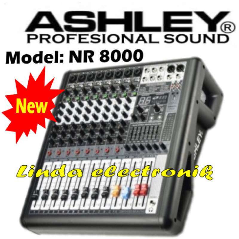 Promo power mixer ashley nr8000 ORYGINAL ashley nr 8000 350x2 700watt