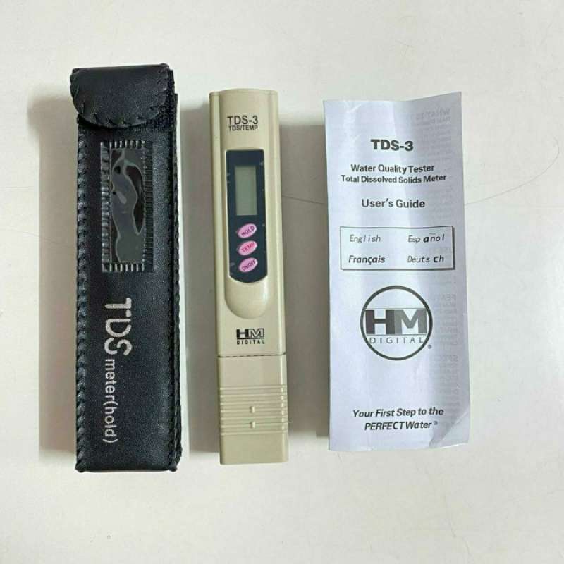 Promo TDS Meter TDS-3 TDS3 HM Digital Original Diskon 23% di Seller ...