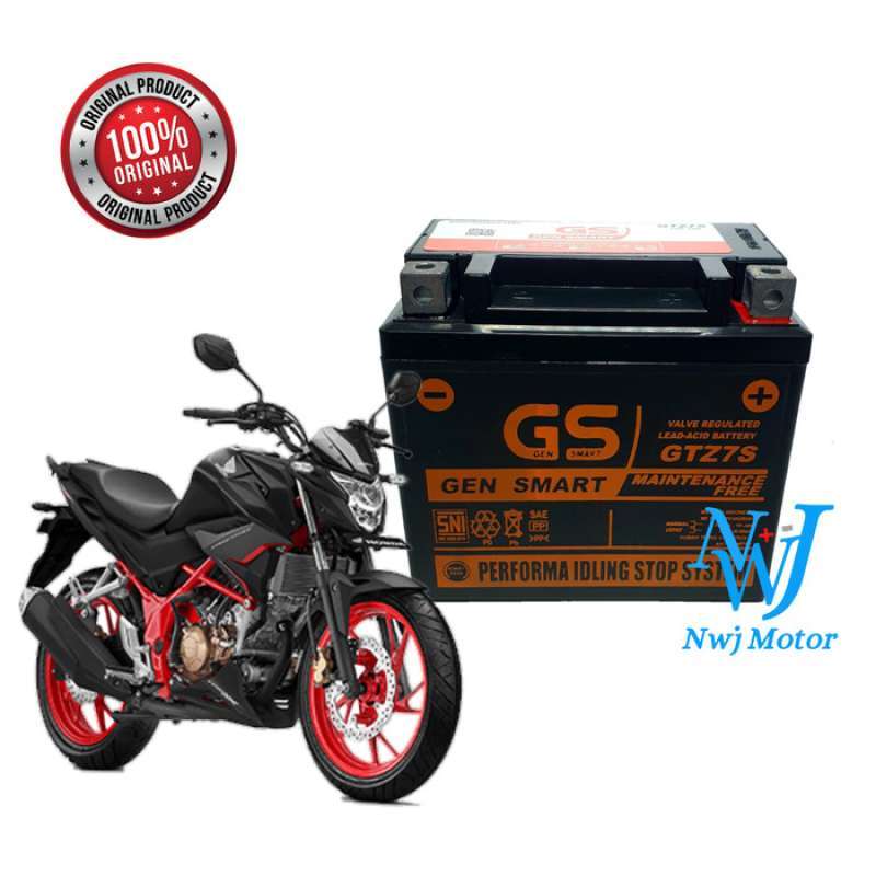 Promo Aki Motor Honda CB 150R CBR 150 CBR 250 GTZ7S GTZ6S GS MF Aki