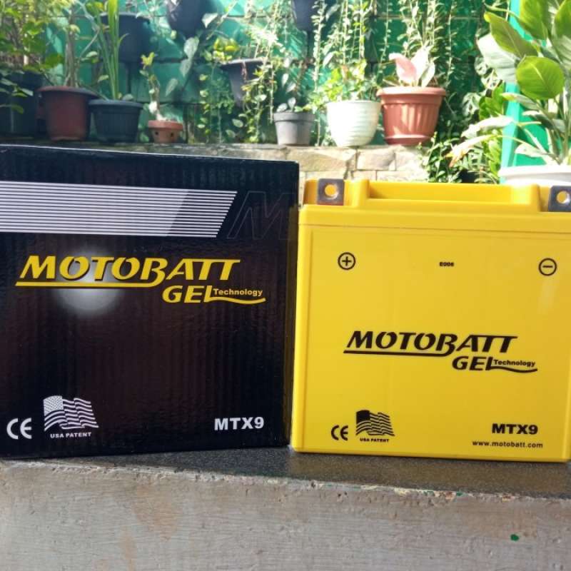 Promo AKI MOTOR SUZUKI THUNDER 125 MOTOBATT MTX9 ORIGINAL AKI KERING