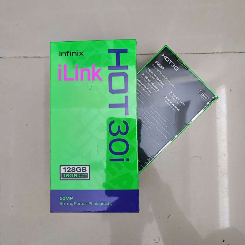 Jual Infinix Hot 30i 8/128 GB BNIB Garansi Resmi di Seller iLink ...
