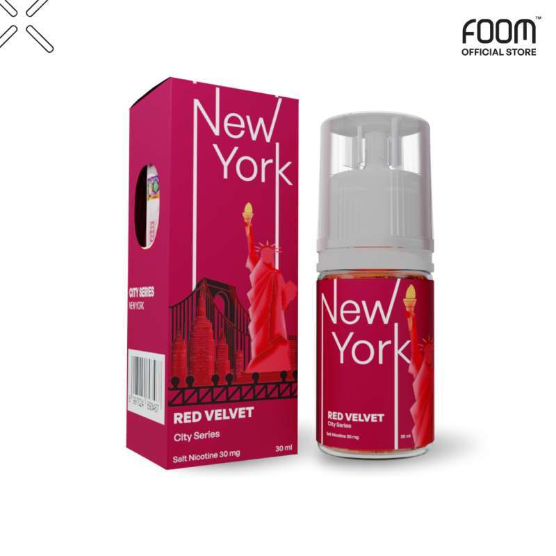 Jual LIQUID FLOOID VSS CITY SERIES, Rasa New York di Seller Foom Lab ...