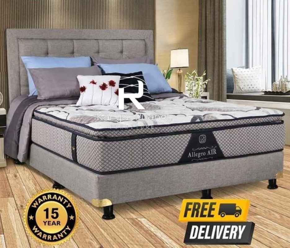 Promo AIRLAND SPRINGBED ALLEGRO AIR FULL SET 160X200 TERBARU KARYA