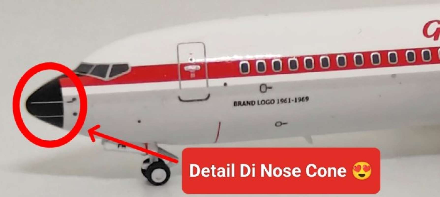 Promo Garuda Indonesia B737800ng Retro Pkgfm Exclusive Edition By