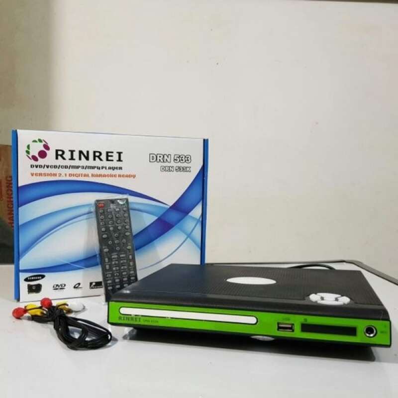Promo Dvd/vcd/cd/mp3/mp4 Player Usb Digital 1 Output Microphone Karaoke