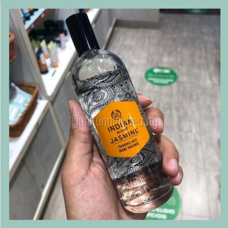 Jual The Body Shop Indian Night Jasmine Body Mist Fragrance 100 ml di